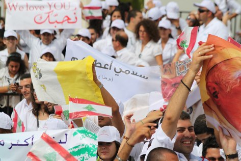 Pope Benedict XVI visit to Lebanon Day3